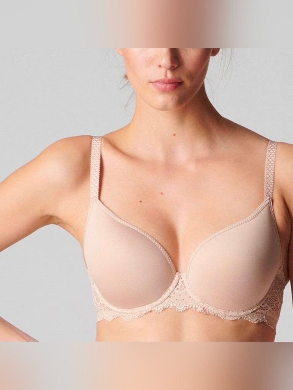 Simone Pérèle Caresse 3D Plunge T-Shirt Bra, 34F/34DDD
